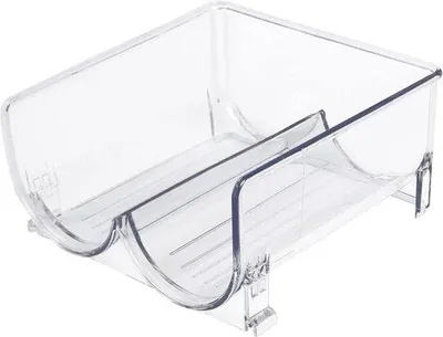 Image de Casier à vin en plastique pour 2 bouteilles, transparent et empilable, étagère de cuisine, rangement