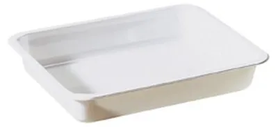 Produktbild von 300x DUNIFORM CPET-Schale 225 x 175 x 34 mm Weiß ungeteilt