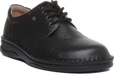 Produktbild von Finn Comfort, Metz, Herren, Schnürer, Schwarz, Leder, NEU - Herrenschuhe Bequemschuhe, Schwarz, leder (caratrangun)