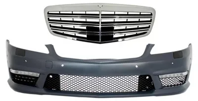 Zdjęcie produktu dla Zderzak przedni do Mercedes S-Class W221 05-12 Kratka środkowa S63 S65 Design.