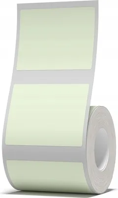 Produktbild von EDIBAZZAR | NIIMBOT B21 B3S B1 Etiketten Grün 50x30mm 230 Stück Original