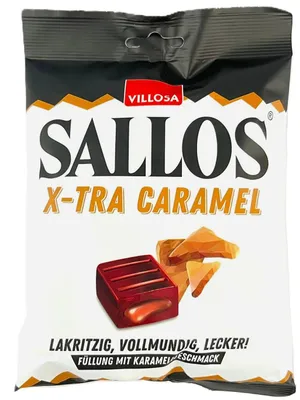 Produktbild von Villosa Sallos X-tra Caramel 23 Stk. 135g