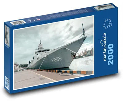 Obrázek produktu pro martinpuzzle - Puzzle 2000 - Válečná loď v přístavu