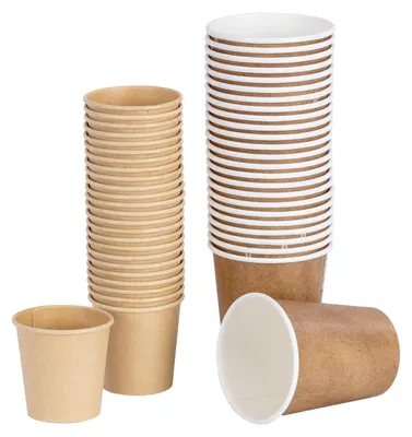Produktbild von 50er-Pack umweltfreundliche -Becher für Kaffee und Getränke