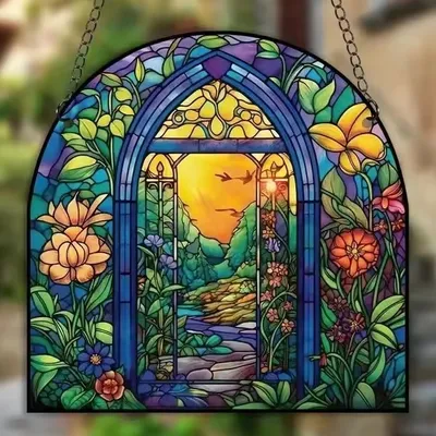 Produktbild von Buntglas-Sonnenfänger für Ihren Garten KP31712