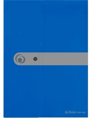 Produktbild von Herlitz 11206703, A4, Polypropylen (PP), Blau, 1 Stück(e)