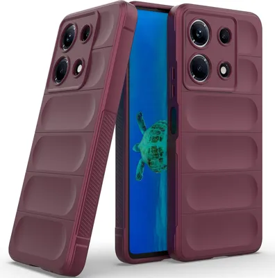 Produktbild von Handyhülle für Infinix Note 30 4G Weich TPU Silikon Stossfest Anti-rutsch Hülle bordeaux