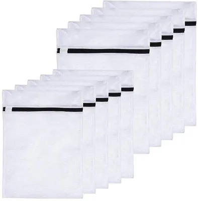 Image de Sacs de toilette de voyage - Sacs de rangement - Organiseurs de voyage - Sacs de rangement pour le voyage - Accessoires de voyage - Lot de 10 - Kit de voyage - Trousses de toilette de voyage - Organiseurs de voyage - Accessoires de voyage - Lot de 10