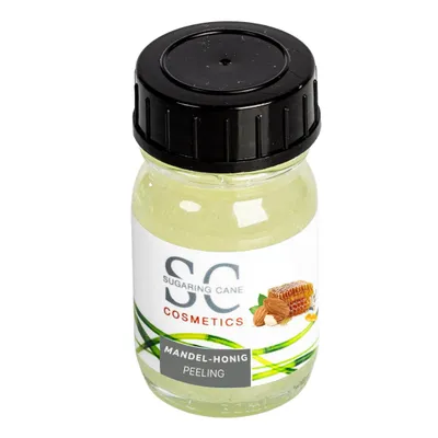 Produktbild von Zuckerpeeling Mandel-Honig mit Traubenkernöl 30 ml | SC Cosmetics