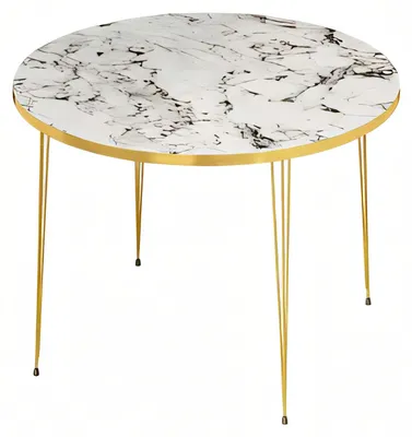 Image de Table basse en bois blanc au design moderne