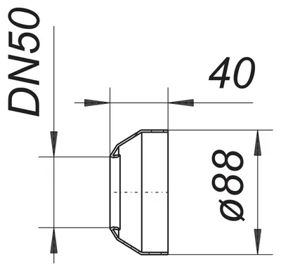 Produktbild von Dallmer 090829 Wandrosette R 5,
