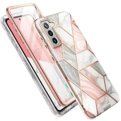Produktbild von Supcase Cosmo Galaxy S21 Fe Marmor