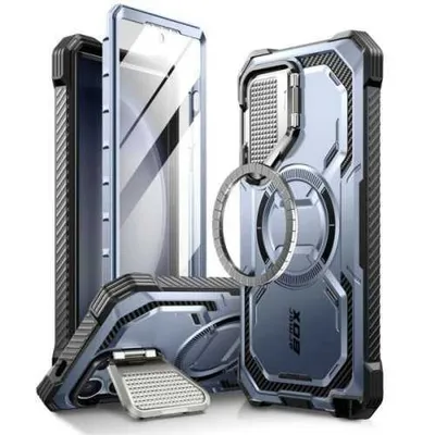Produktbild von Supcase Iblsn Armorbox Mag Case Mit Magsafe Für Samsung Galaxy S24 Ultra - Blau