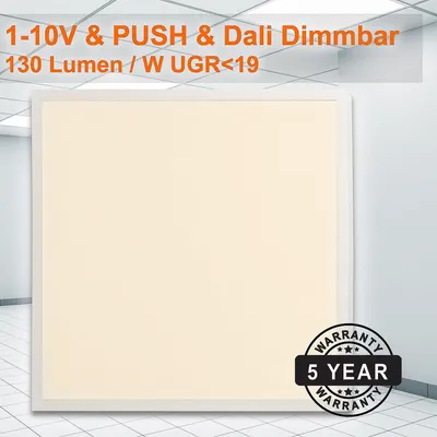 Produktbild von LED Einlegepanel 62x62 38W (W) Warmweiß UGR19 1-10V&Dali
