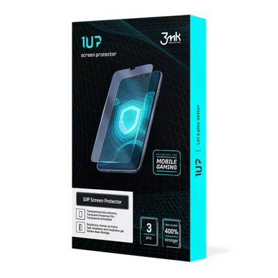 Produktbild von 3mk Display Schutzfolie 1UP für Redmi Note 12 5G transparent Gaming (3 Stück)