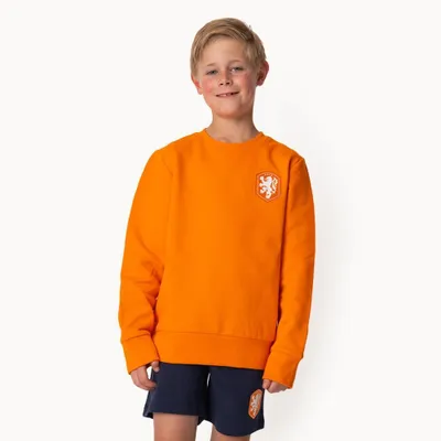 Productafbeelding van Nederlands Elftal Sweater Kinderen - Maat 164 - Officiële KNVB Kleding - Holland - Oranje Trui