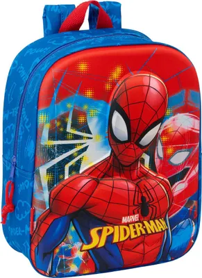 Immagine prodotto di Safta 622465011 Spider-man 3d Mini 6l 27x33x10 Cm Zaino Multicolore Multicolore Taglia Unica