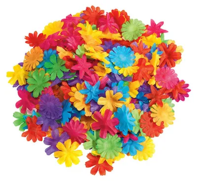 Produktbild von Colorations – Bunte Stoffblumen, 300 Stück