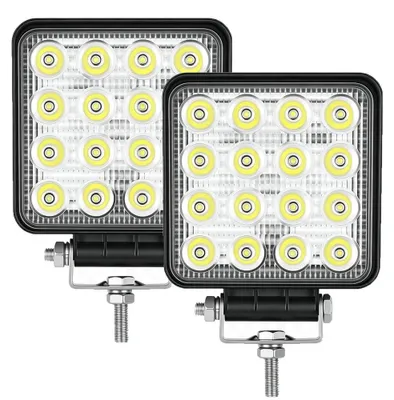 Image de Lampe de travail LED, étanche, luminosité de 3400 à 4800 lumens, 2 projecteurs