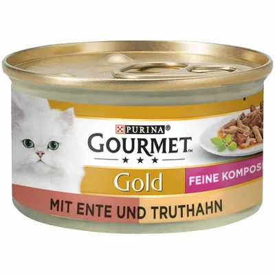Produktbild von GOURMET Gold Feine, Adult, jede Rasse, Truthahn, 85 g