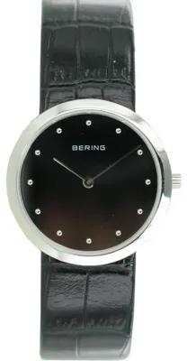 Produktbild von BERING Classic Damenuhr schwarz/silber 10331-402