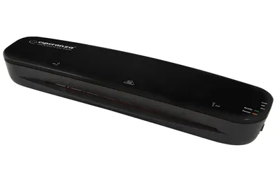 Image de Esperanza EFL002 laminator Cold/hot laminator 250 mm/min Black