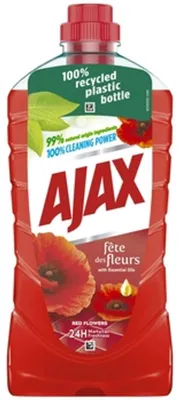 Produktbild von Ajax na podlahy Floral Fiesta 1 l Divé kvety (červený)
