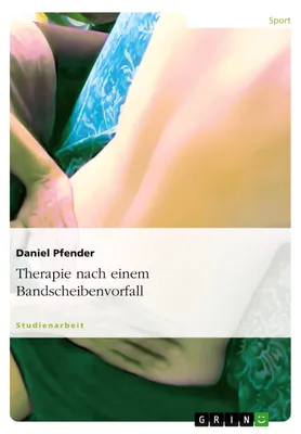 Produktbild von Therapie nach einem Bandscheibenvorfall