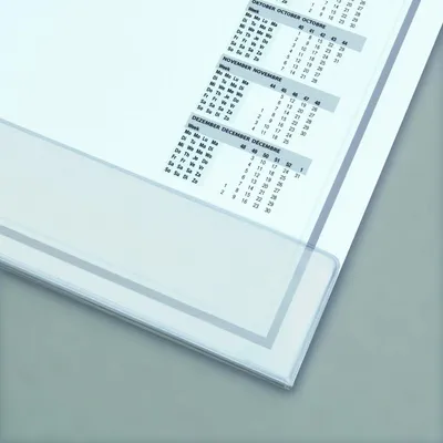 Image de SIGEL H7366 : Sous-main pour bureau Protect 2027/2028, blanc, papier, 59,5 x 41,0 cm, 40 feuilles