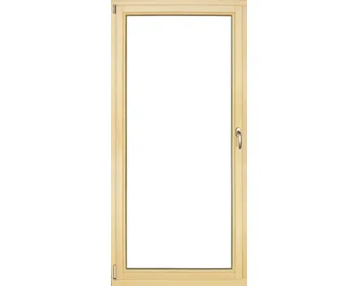 Produktbild von ARON Renova Balkontür Kiefer lackiert RAL 9016 weiß 800x1900 mm DIN Links