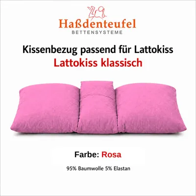 Produktbild von Kissenbezug passend für Lattoflex Lattokiss 35 × 80 cm