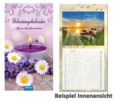 Obrázok produktu pre Narodeninový kalendár - Idyla