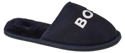 Immagine prodotto di Boss - Pantofole con logo per bambini PP8260 (38 EU) (blu navy scuro)