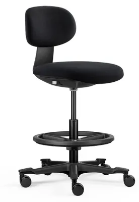 Immagine prodotto di hjh OFFICE WORK MF2 sedia girevole senza braccioli in tessuto