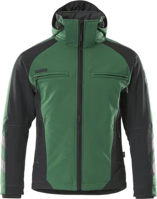 Produktbild von Mascot Winterjacke Darmstadt 16002-149-11010 Gr. 4XL grün/schwarz