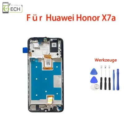 Produktbild von Für Honor X7A RKY-LX2 LX1 LX3 LCD Display mit Rahmen Touchscreen Bildschirm