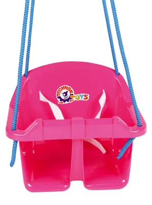 Immagine prodotto di Altalena per bambini in plastica rosa 20kg 36x30x29cm 24m+
