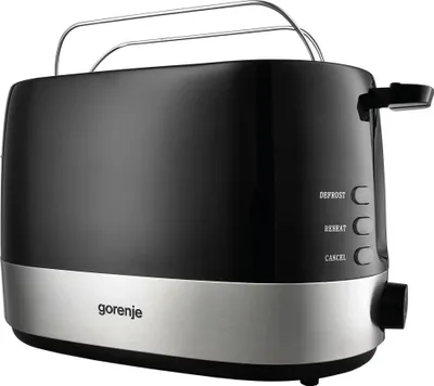 Obrázok produktu pre Gorenje T850BK hriankovač, 850 W, 2 plátky, elektronické ovládanie so 7