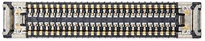 Image de Clappio, connecteur pour carte mère, compatible avec Samsung Galaxy Note 20 Ultra, 54 broches, couleur noire