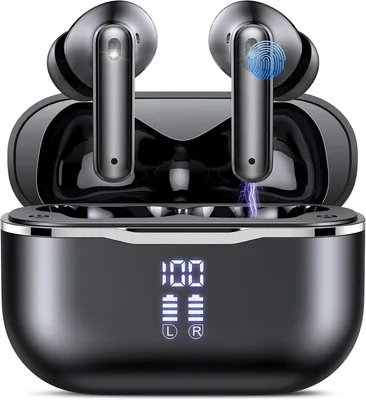 Zdjęcie produktu dla Słuchawki Bluetooth z adaptacyjnym wyciszaniem hałasu w czasie rzeczywistym, zapewniające 60 godzin pracy