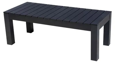 Productafbeelding van Midori sportbench 116x50x42 cm aluminium black Yoi
