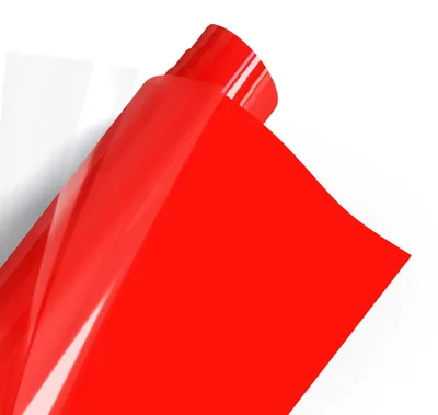 Produktbild von POLI-FLEX PREMIUM Meterware - 690 NEON-RED - Breite: 50cm
