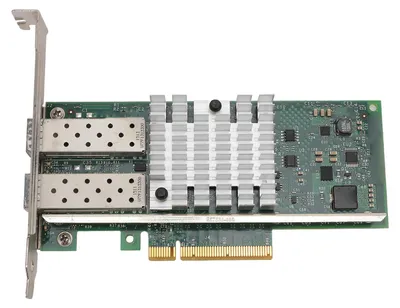Immagine prodotto di Scheda di rete X520-DA2 10Gb SFP+ PCIE Adattatore LAN Ethernet PCI Express a doppia porta convergente X 8 per server