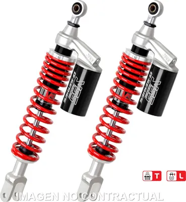 Zdjęcie produktu dla Federbein C302-Serie Stereo hinten passend für Honda Forza 300 (13-17), NSS 300 (13-16) TC302-400TL-03O-858