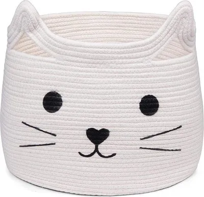 Immagine prodotto di Cestino intrecciato per giocattoli, per bambini e animali domestici, decorazione