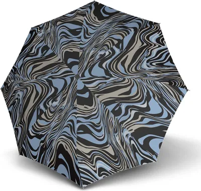 Immagine prodotto di Knirps ombrello tascabile ombrello T.200 Medium Duomatic Fashion Tiger Sky celeste
