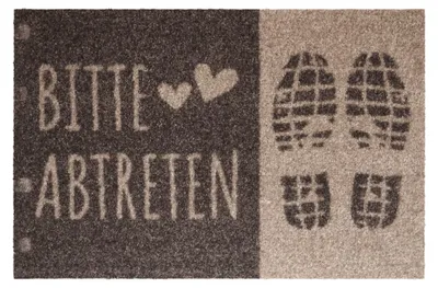 Produktbild von AKZENTE Listen Fußmatte BITTE ABTRETEN 40 x 60 cm