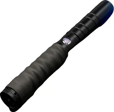 Produktbild von Lichtschwert, RGB-Effekte, Metallgriff, E01-A-Grau, Premium Baselit