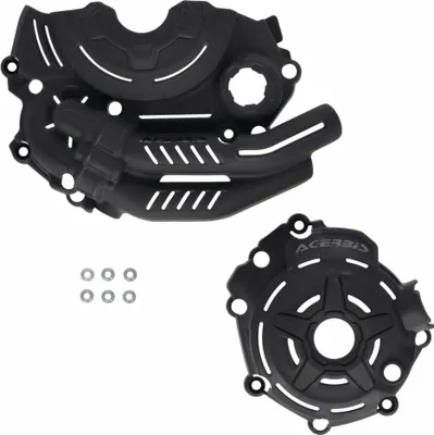 Image de Protection moteur ACERBIS noire X-POWER pour YAMAHA TENERE/RALLY