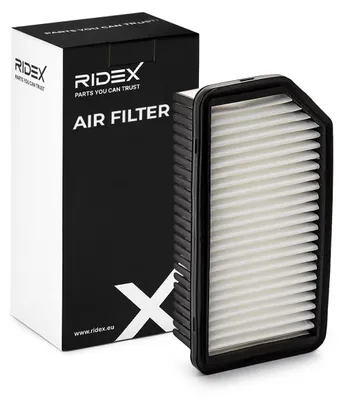 Produktbild von Luftfilter RIDEX 8A0191 für HYUNDAI i20 (PB, PBT) Umluftfilter